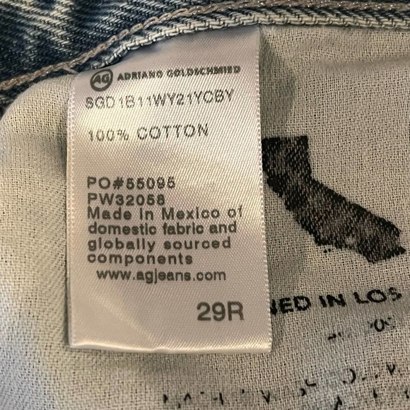 ADRIANO GOLDSCHMIED ALEXXIS HIGH RISE WEDGIE SHORTS NWT WOMEN'S SIZE‎ 29 - Picture 16 of 16